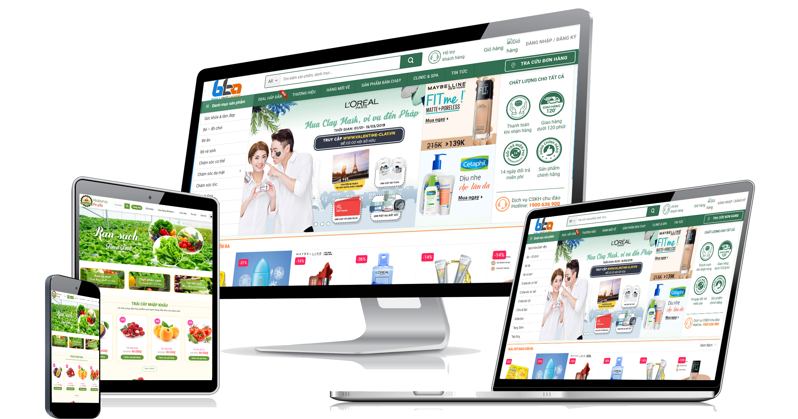 Website bán hàng chuyên nghiệp